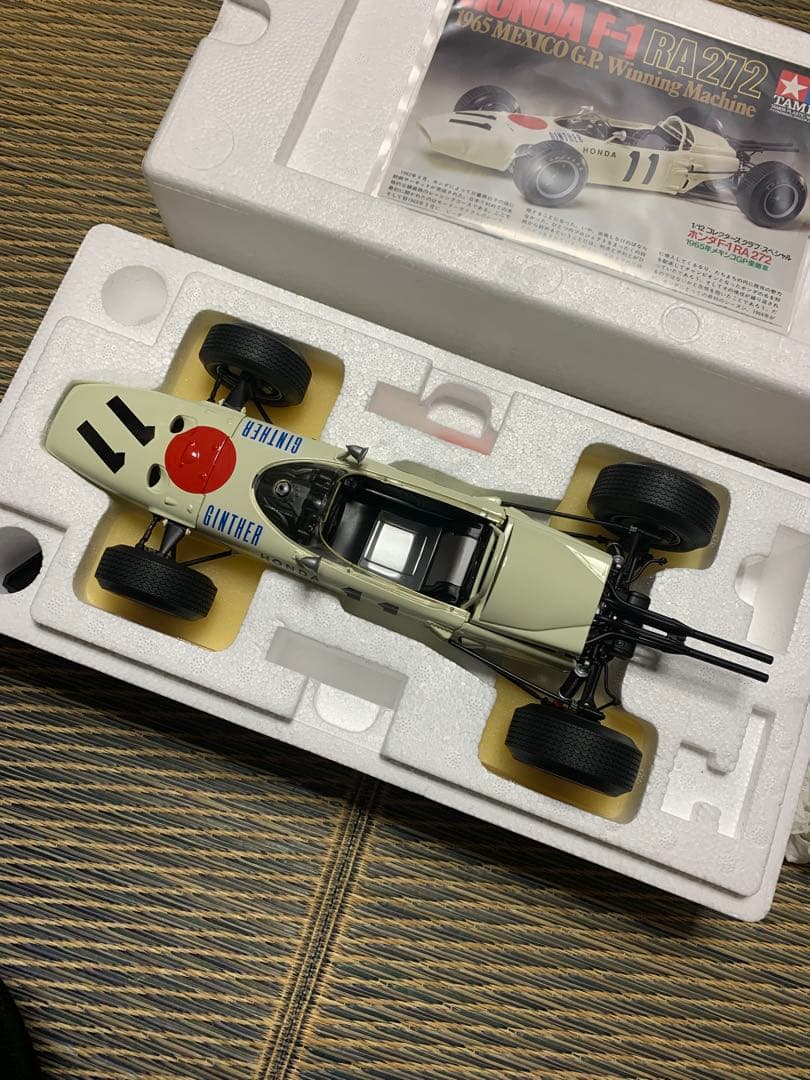 TAMIYA Honda RA272 1/12スケールモデル　未展示品