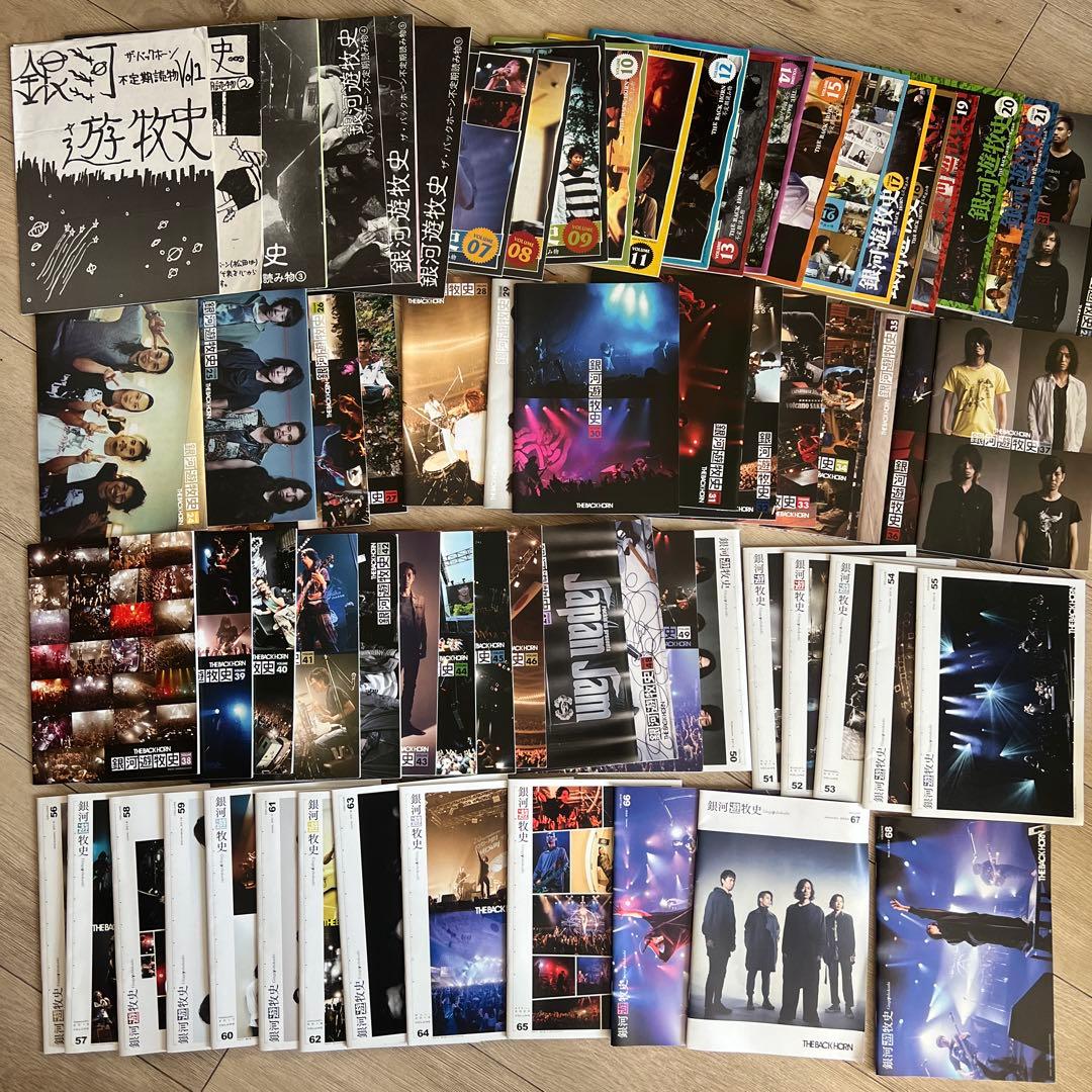 THE BACK HORN 銀河遊牧民　ファンクラブ　会報　Vol.1-68