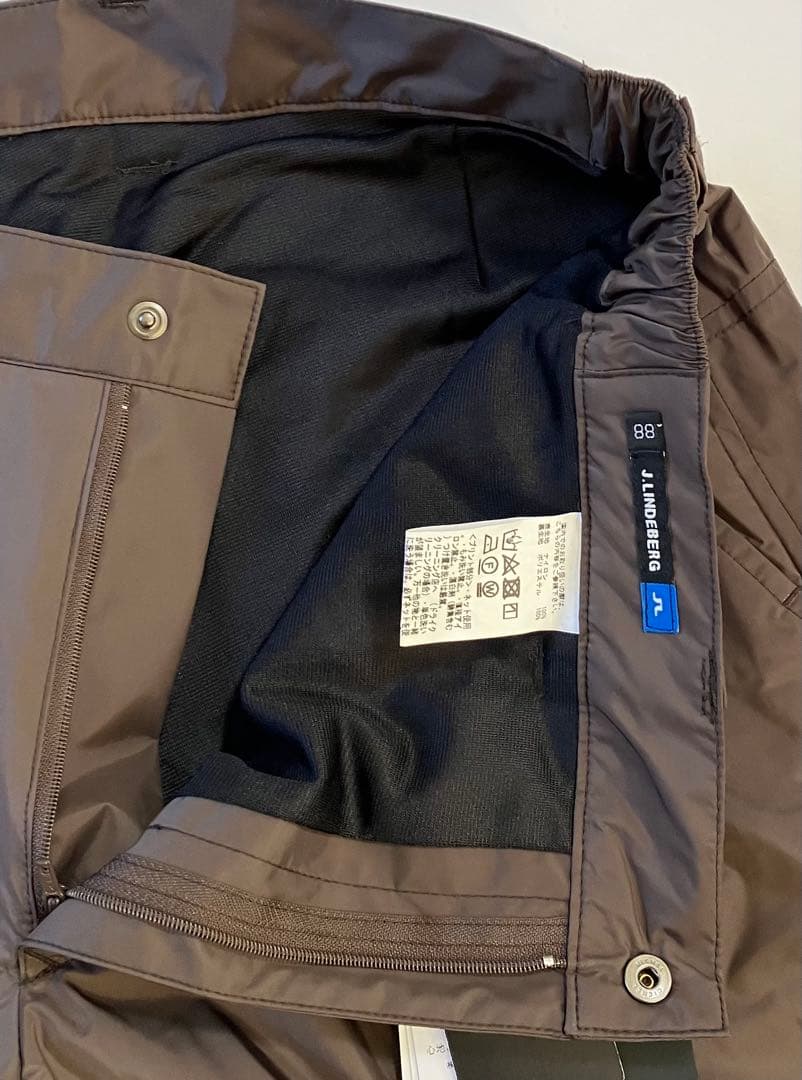 jリンドバーグ メンズ ゴルフパンツ 未使用タグ付 W88 防寒 蓄熱保温 冬用