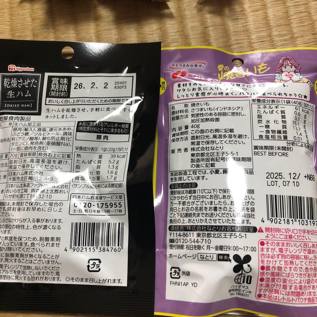 おつまみ食品詰め合わせ　どら猫