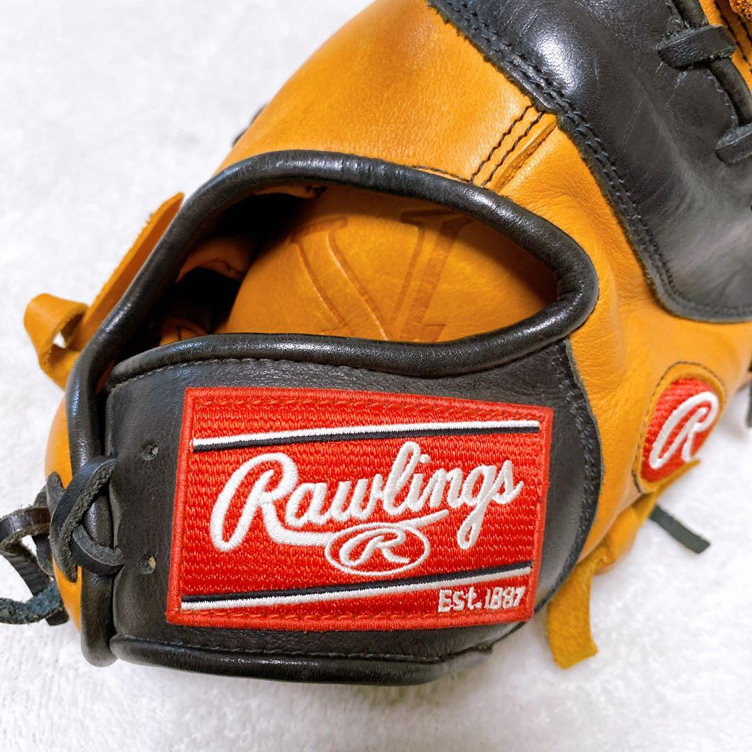 ローリングス　ファーストミット　ハイパーテックR2G　キャメル／ブラック　右利き