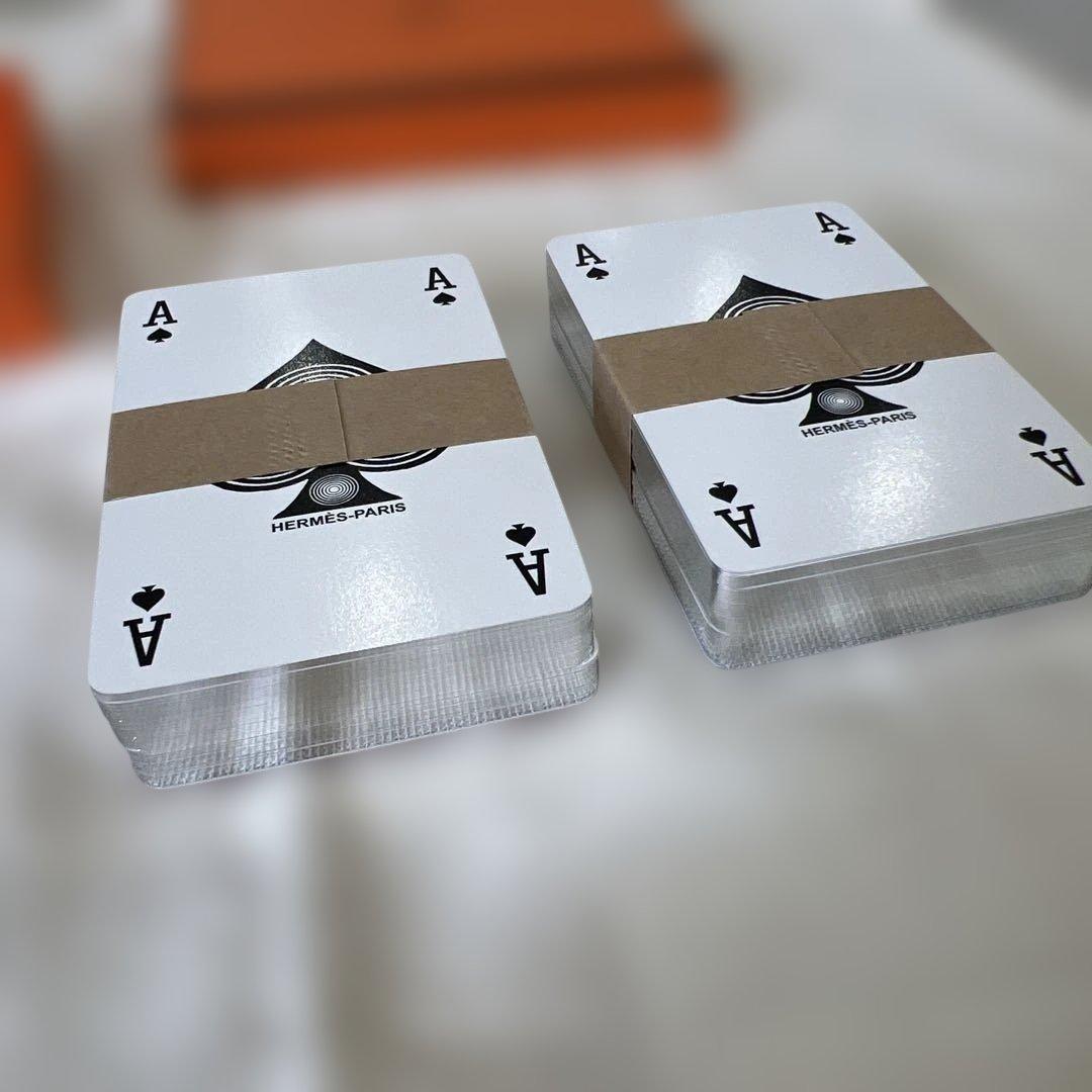 966 HERMES トランプセット 馬デザイン