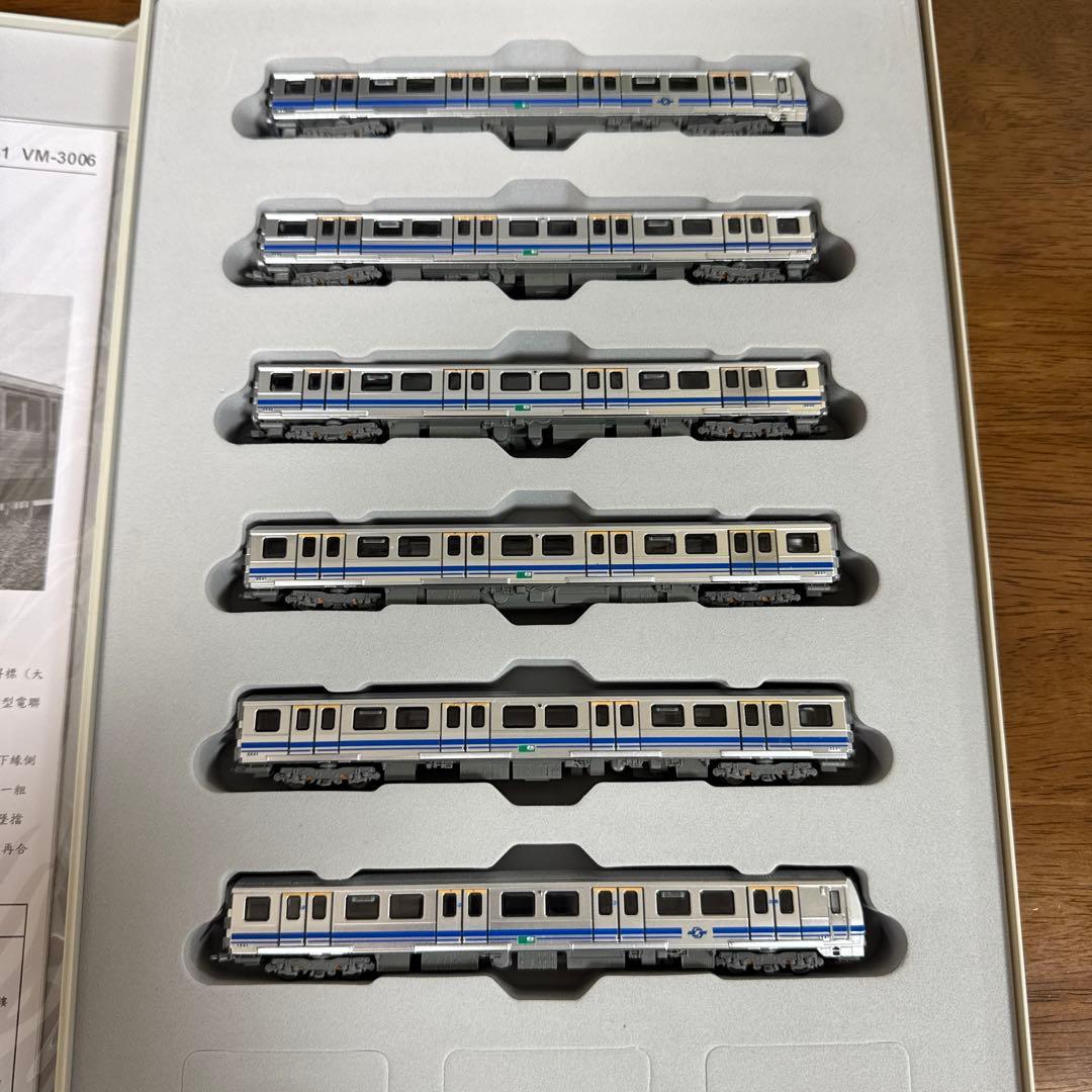 MRT381型電車 6両セット Nゲージ 台湾メトロ　VM3006