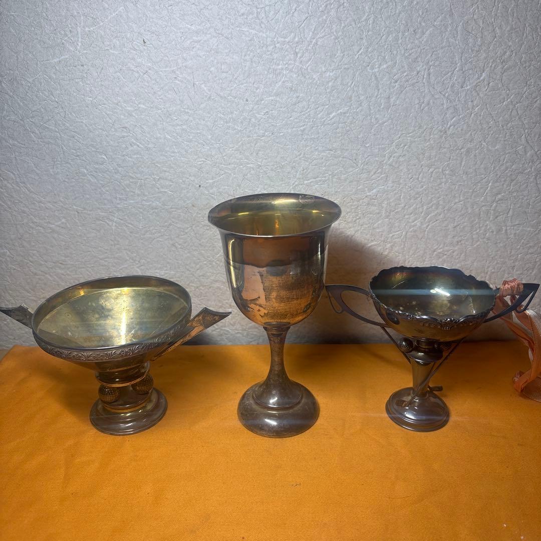 霹靂一線様 專用 銀製　優勝カップ 杯 313g 銀製SILVER 刻印有り