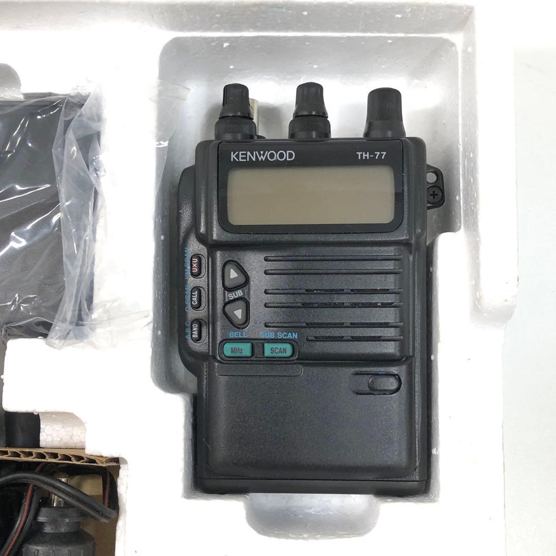 KENWOOD TH-77 トランシーバー 144/430MHz帯デュアルバンド