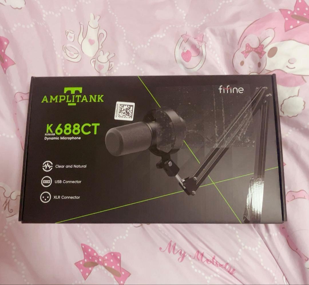 K688CT ダイナミックマイク シルバー fifine