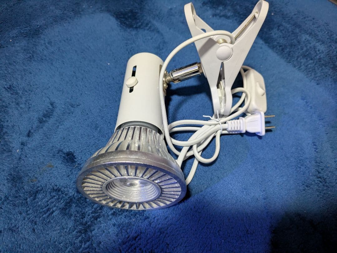 グラッシーレディオ RX072 アクア LEDライト クリップ付き