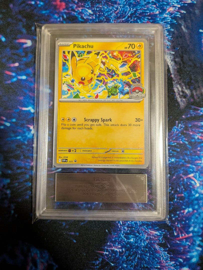 ARS10 ピカチュウアナハイム 225 wcs 2025 海外 鑑定書付