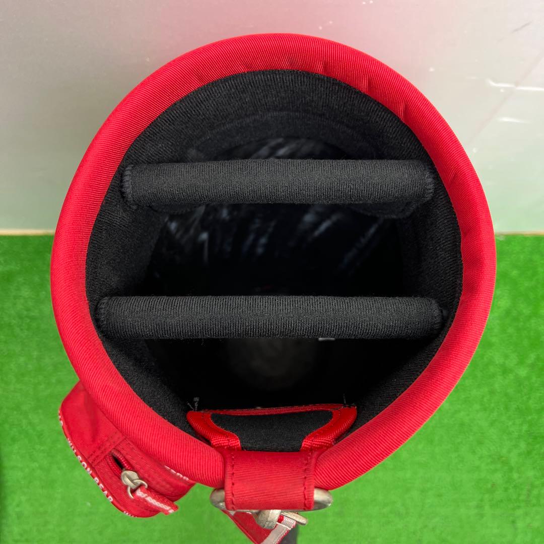 ウィルソンベア　WILSON BEAR ゴルフバッグ　7インチ　中古品　レッド