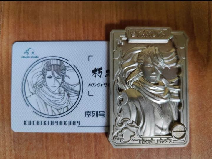 BLEACH 黒衣少年図 朽木白哉 ガレージキット ガレキ スタチュー