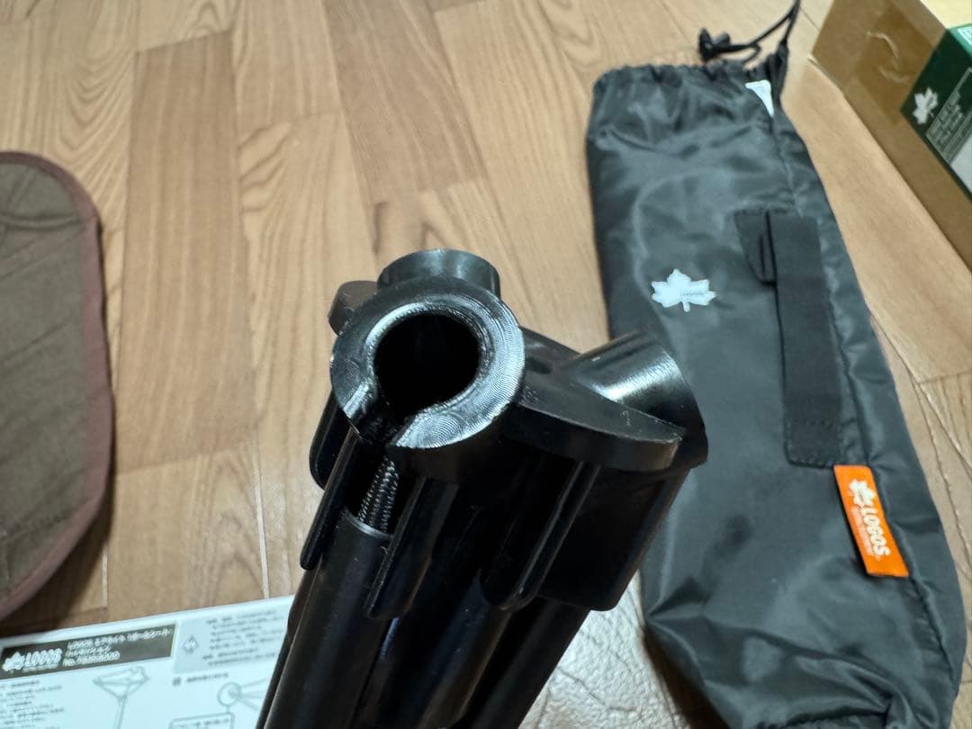 【未使用（開封は済）】LOGOS エアライト 1ポールチェア・ハイポジション