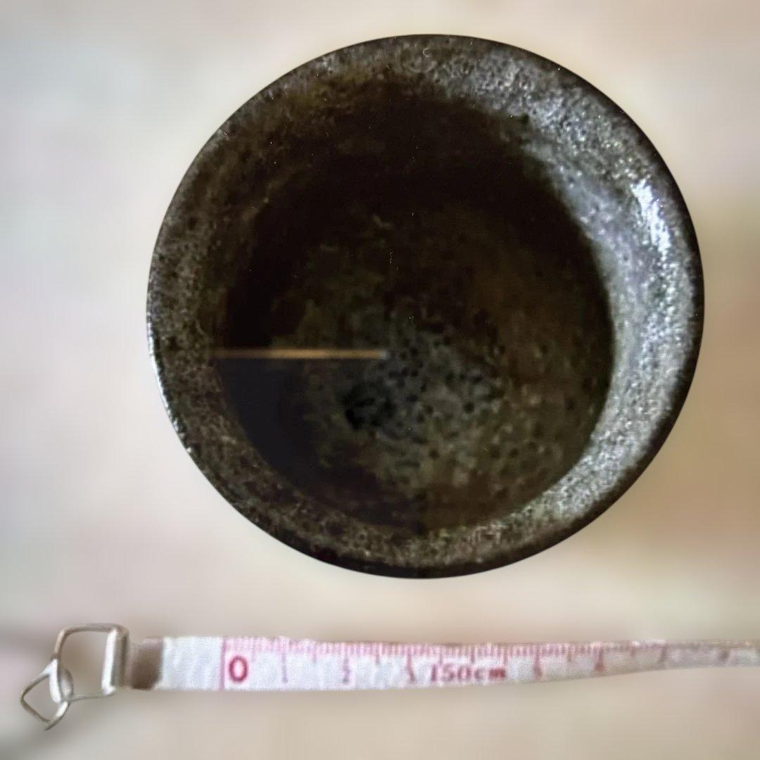 ▶︎ ◎金銀彩草花紋　盃　鈴木爽司 ぐい呑 酒器