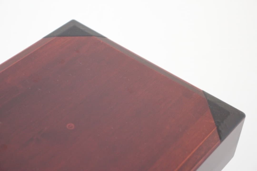 未使用・箱入　佐藤阡郎（せんろう）　切溜三段　木製　漆器　箱