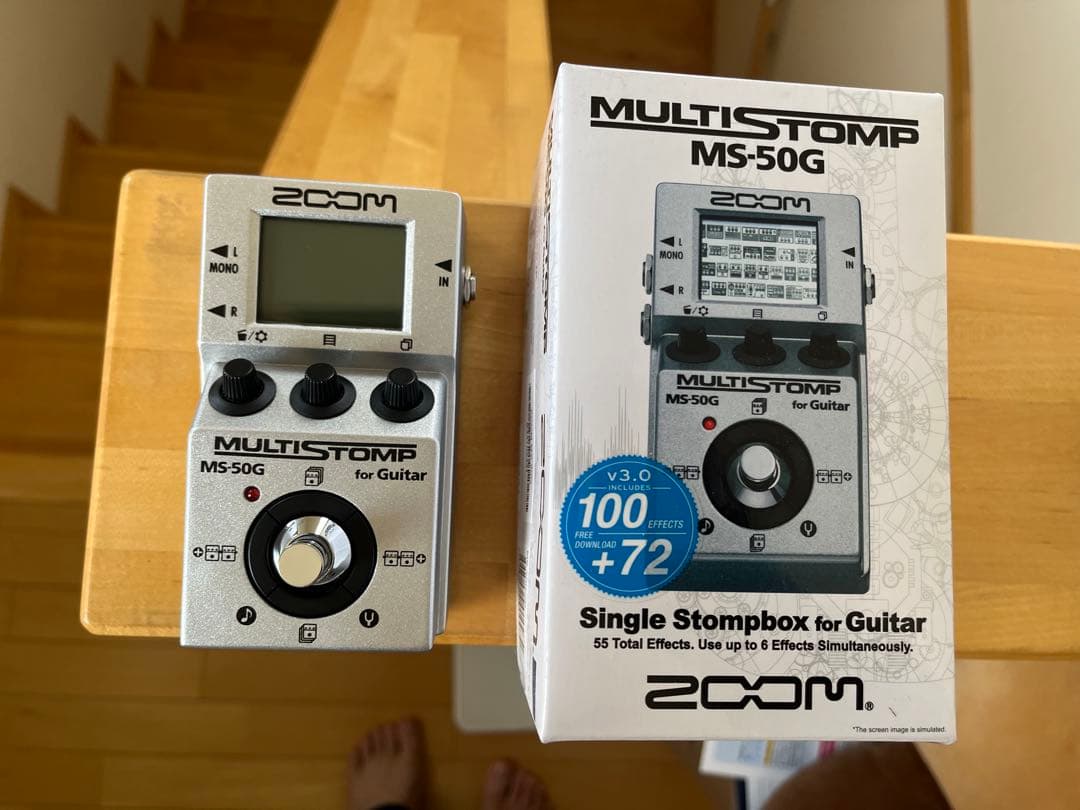 新品未使用　ZOOM MS-50G MULTI STOMP