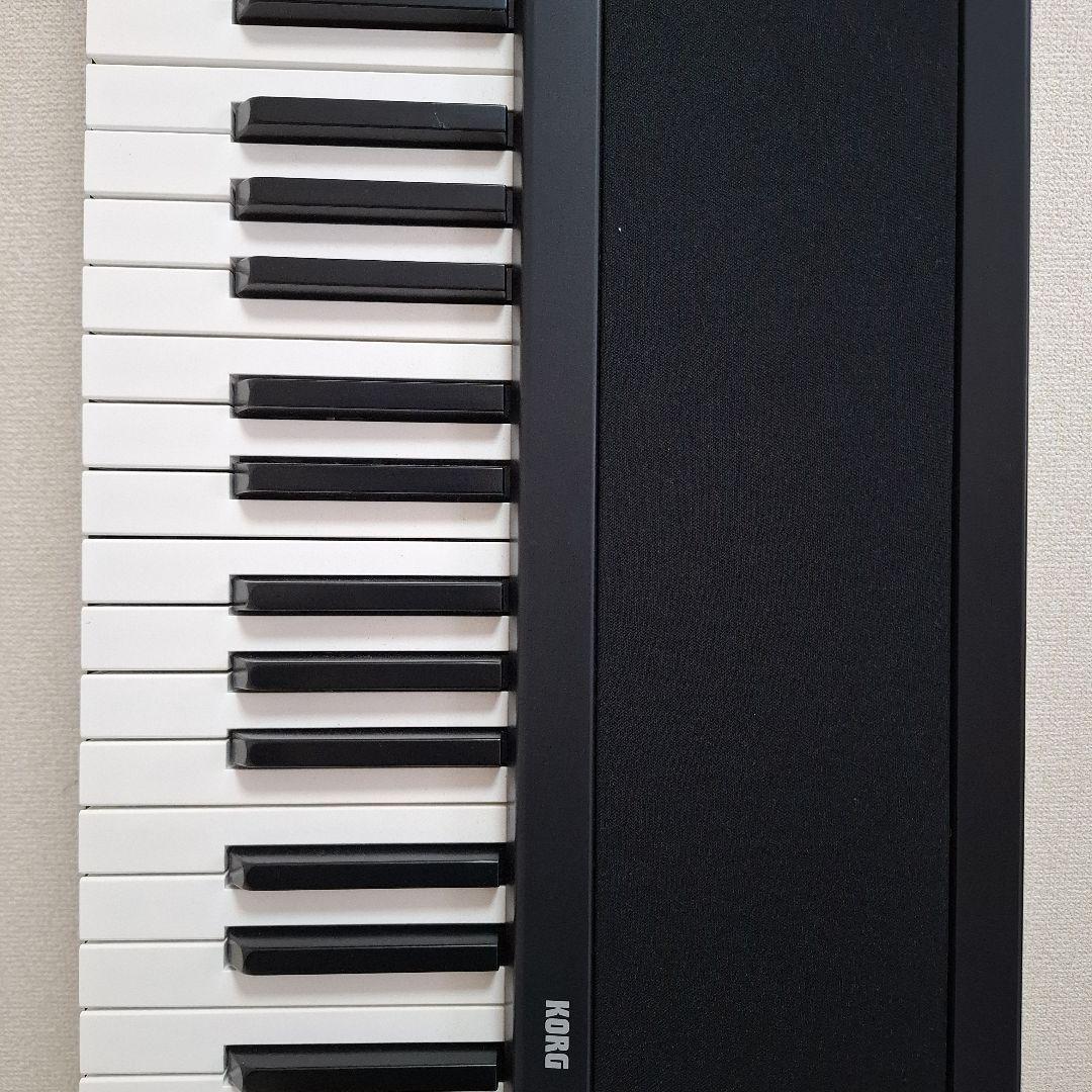 【状態良好】KORG デジタルピアノ B2 ブラック スタンド付き 送料込み