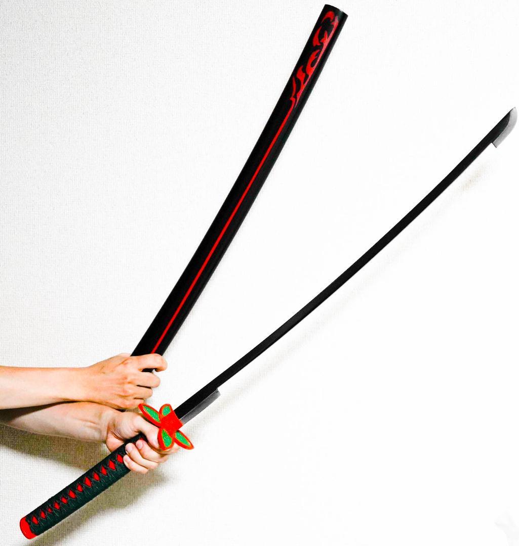 胡蝶しのぶ　日輪刀　コスプレ　金属　刀　剣　国内100㎝ 【残3】