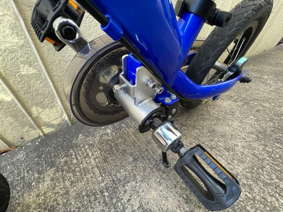 Henshin Bike 青 へんしんバイク キッズ 自転車12インチ