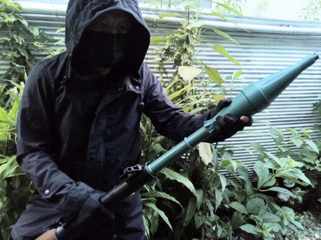 フルスクラッチ RPG-7 ロケットランチャー 3Dプリンター 成形 N