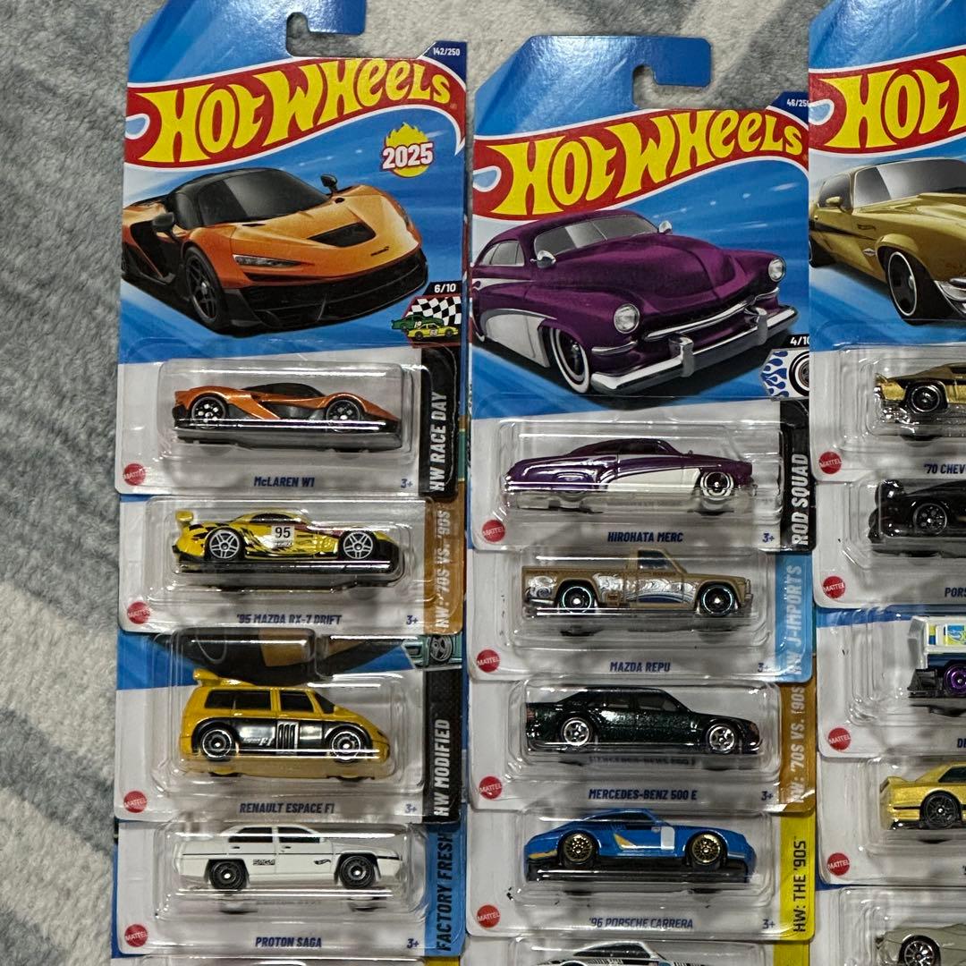 ホットウィール ベーシック 36台セット⑪ ヒロハタ マーク GT-R等