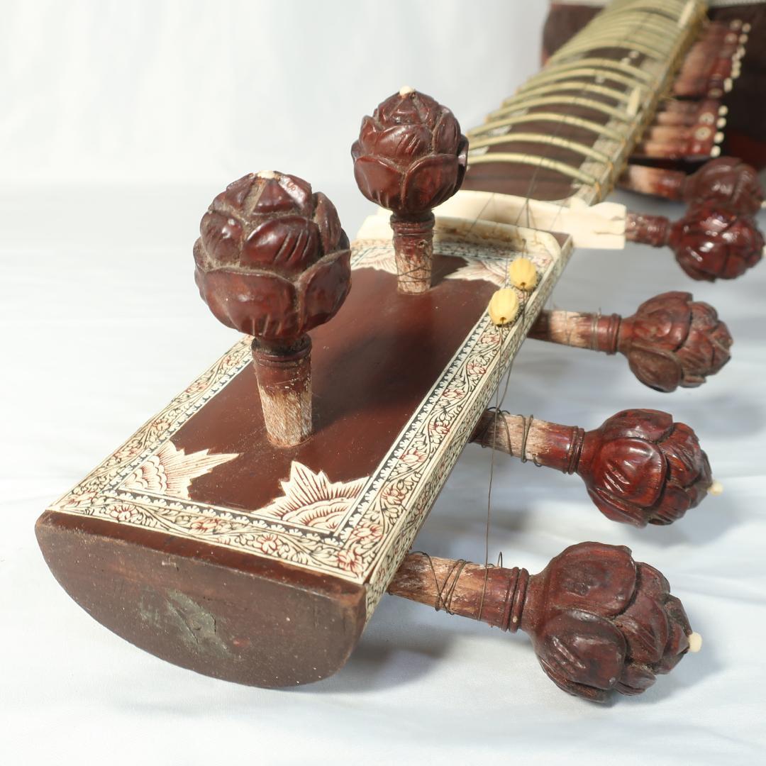 インド民族楽器 シタール 全長約124cm