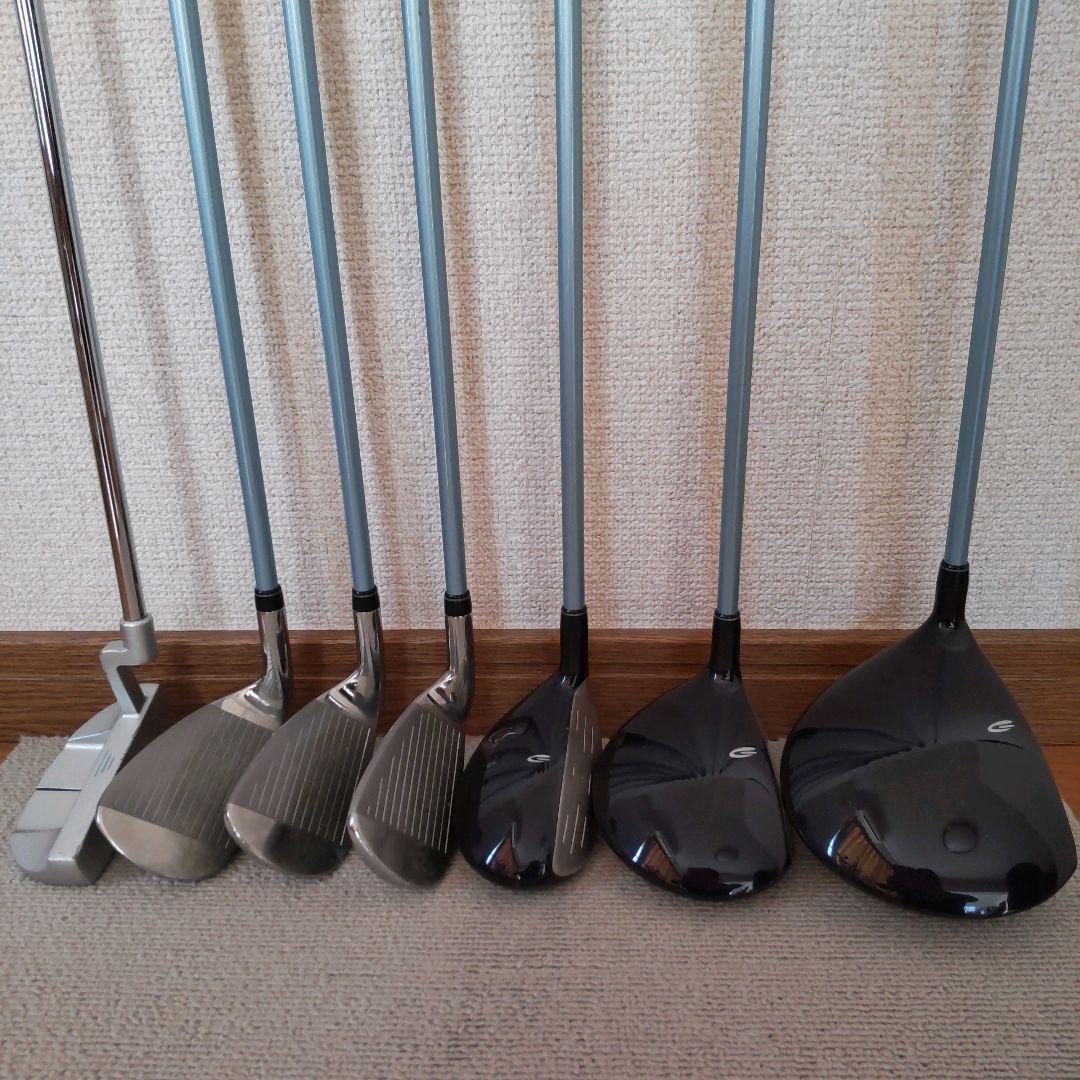 レディース コースデビュー☆ゴルフクラブ ハーフ７本セット キャディバッグ付き