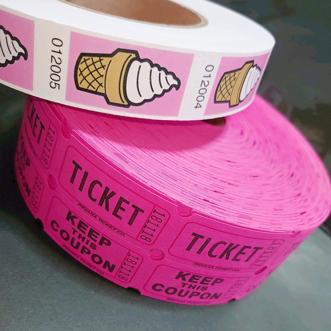 ロールチケット★ Pアイス Wチケットセット