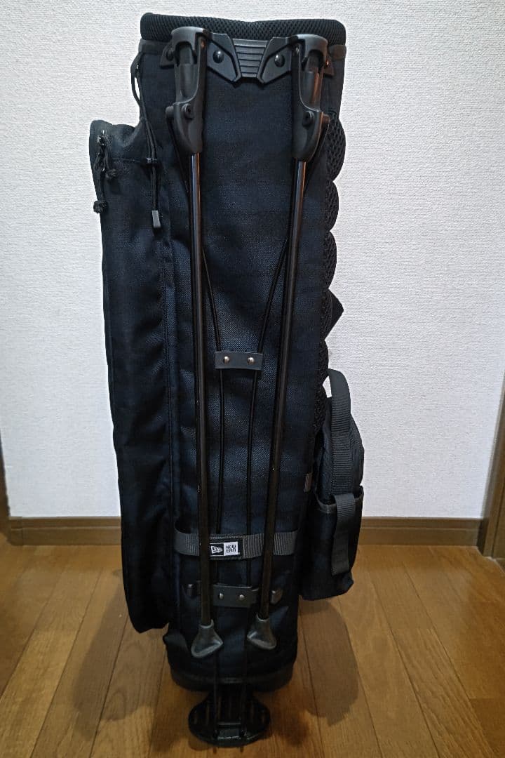 NEW ERA スタンドキャディバッグ【ネイビーカモフラージュ】