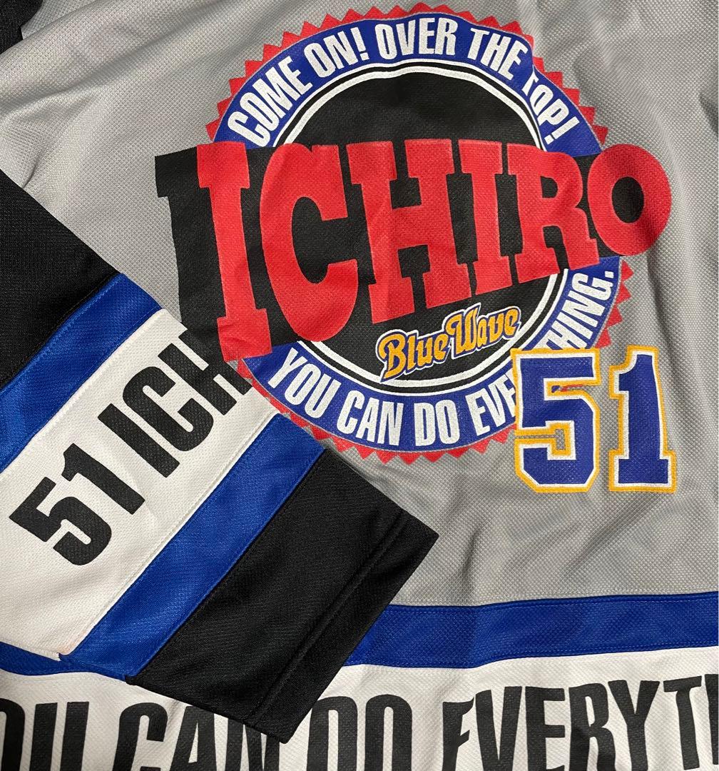 ☆希少☆NISSAN イチロー オリックス ゲームシャツ ロング スリーブシャツ