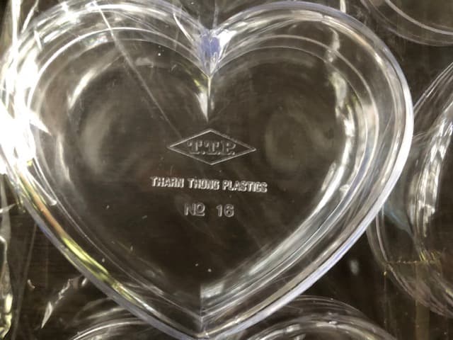 ソープカービング作品用ハート型ケース（大30個 小60個） 計90個