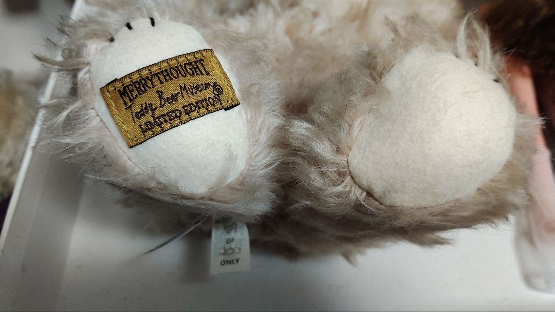 メリーソート社 蓼科・那須テディベアミュージアム限定　チーキーテディベア