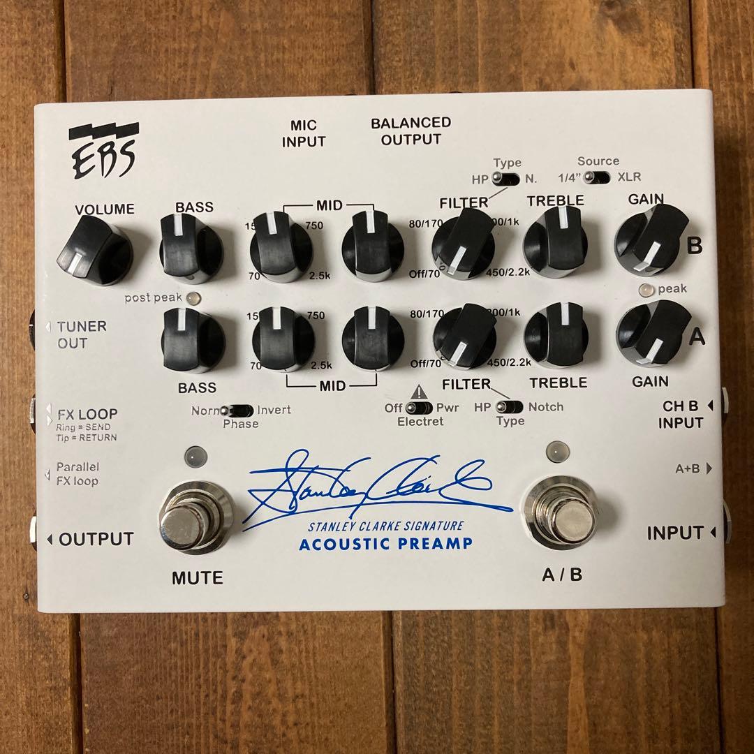 ベース EBS Stanley Clarke Acoustic Preamp