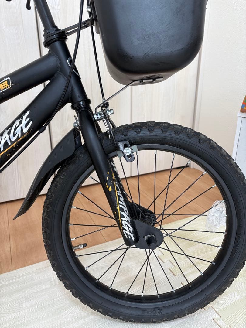 【引き取り限定】【値下げしました】RAMPAGE キッズ自転車 18インチ