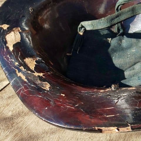 当時物 本物 陣笠 ラストサムライ 木製 幕末 戊辰戦争 江戸時代 送料込み