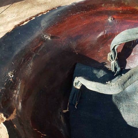 当時物 本物 陣笠 ラストサムライ 木製 幕末 戊辰戦争 江戸時代 送料込み