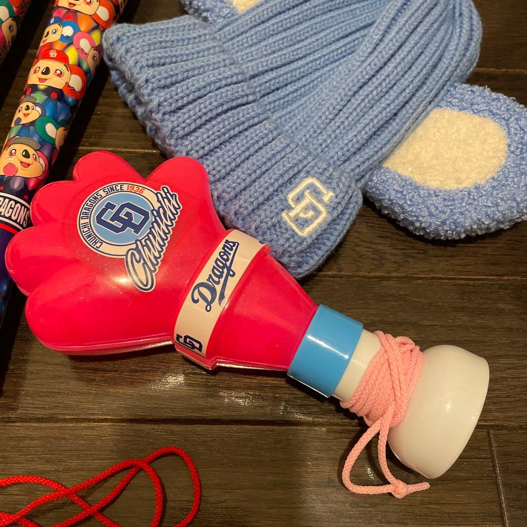 美品 ♡ 1度使用のみ 中日ドラゴンズ応援グッズ ドアラ帽子 サンリオ