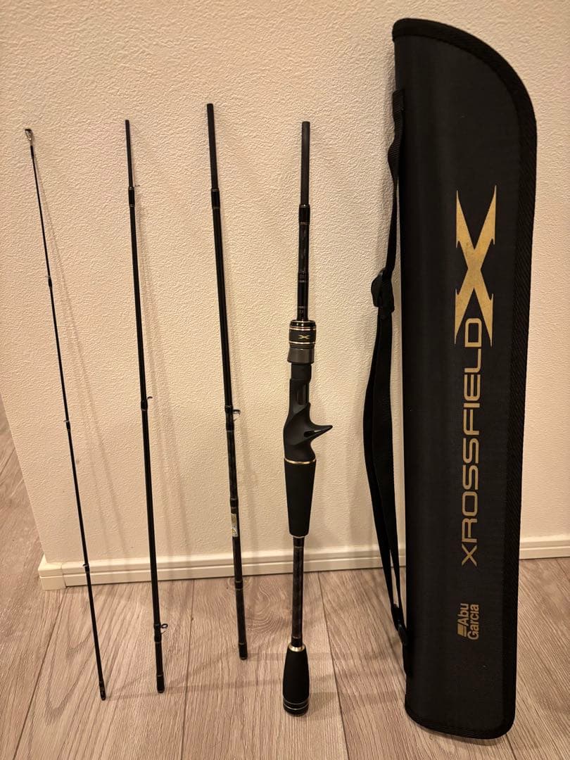 アブガルシア　クロスフィールド　モバイルパック　ベイトロッド