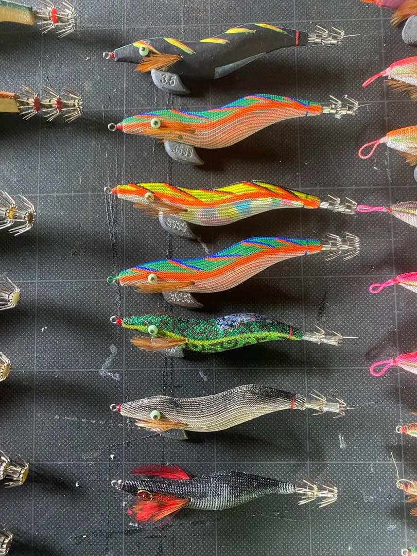 43ハヤシ餌木猿混合　餌木　セット　イカ　ルアー