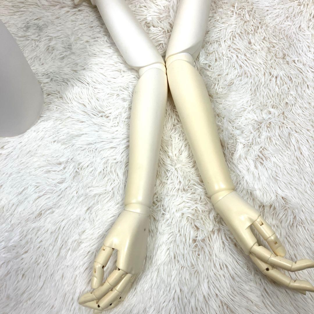 む*み様 関節可動式の腕付き トルソー マネキン ボディ 女性型