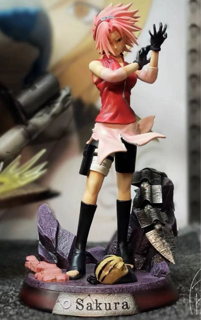 NARUTO ナルト 春野サクラ 1/6  ガレージキット ガレキ スタチュー③
