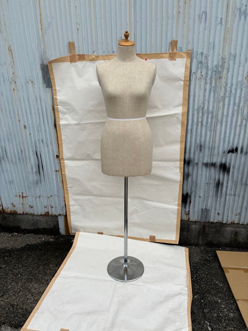 マネキン ボディ　トルソー　女性用 　HOSOKAWA製　ナチュラルカラ-