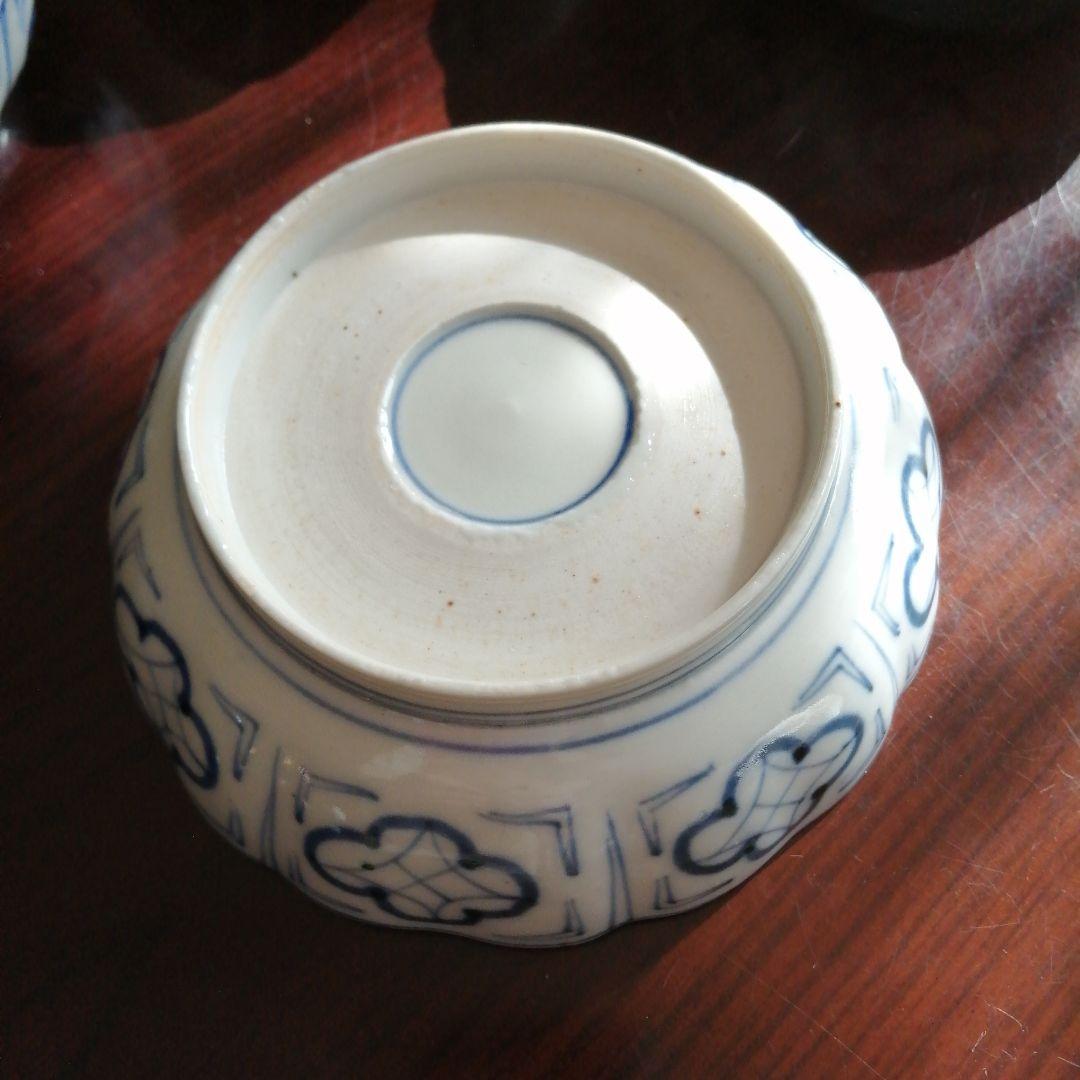 伊万里　錦膾皿　6客　15.1cm　明治～大正期