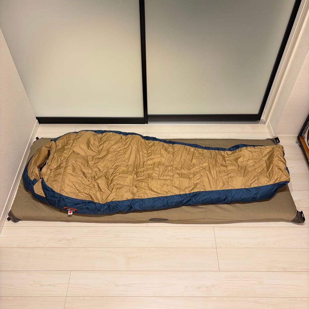 【美品】NANGA オーロラライト600DX レギュラー マット シーツ セット