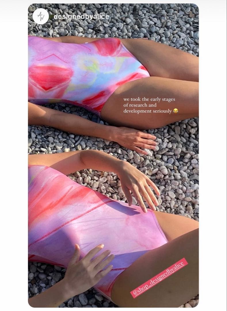 Designed by Alice レオタード 限定柄