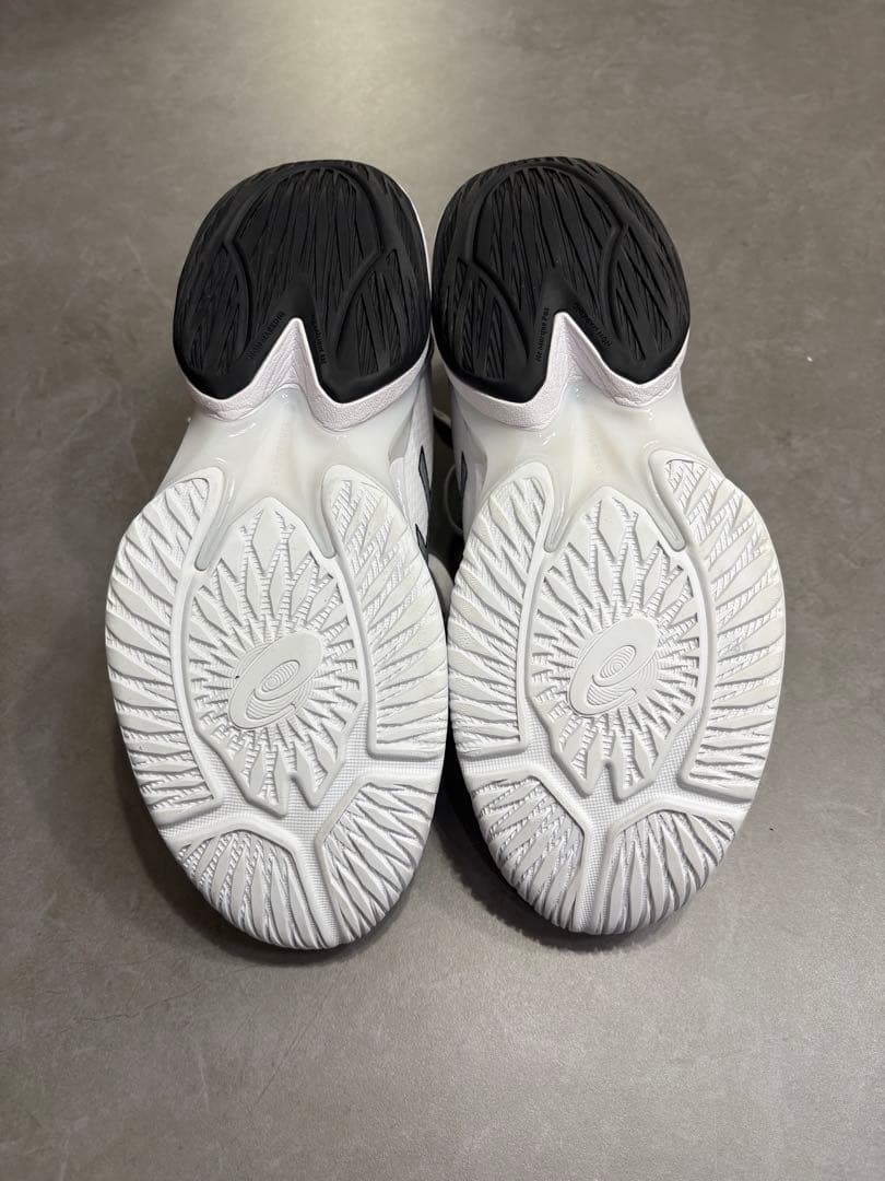 アシックス SWIFTACE スイフトエース 27cm WHITE/BLACK