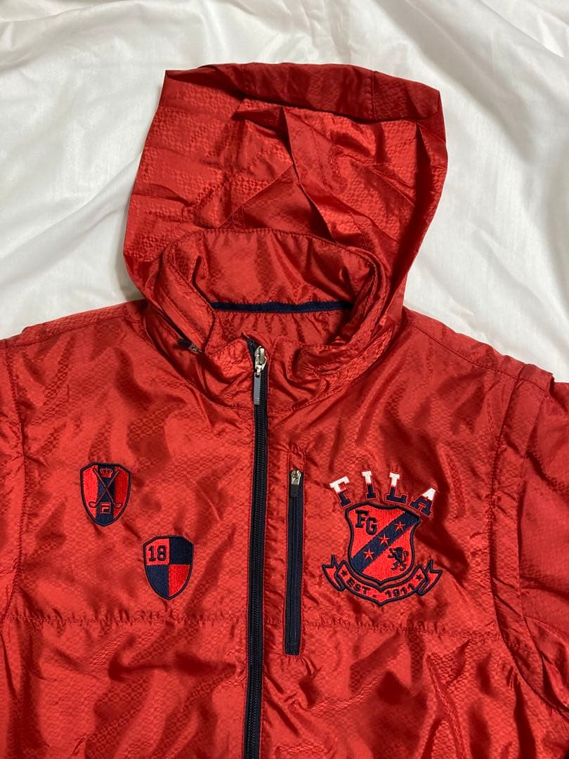 【新品・未使用】FILA golf ゴルフ　２way ジャンパー　メンズ　＃M