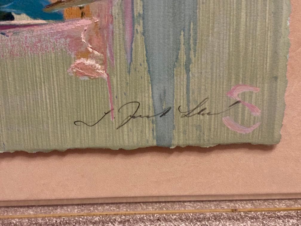 【真作】「マルパスの入り江」Deluxe版 ホアキン・トレンツ・リャド