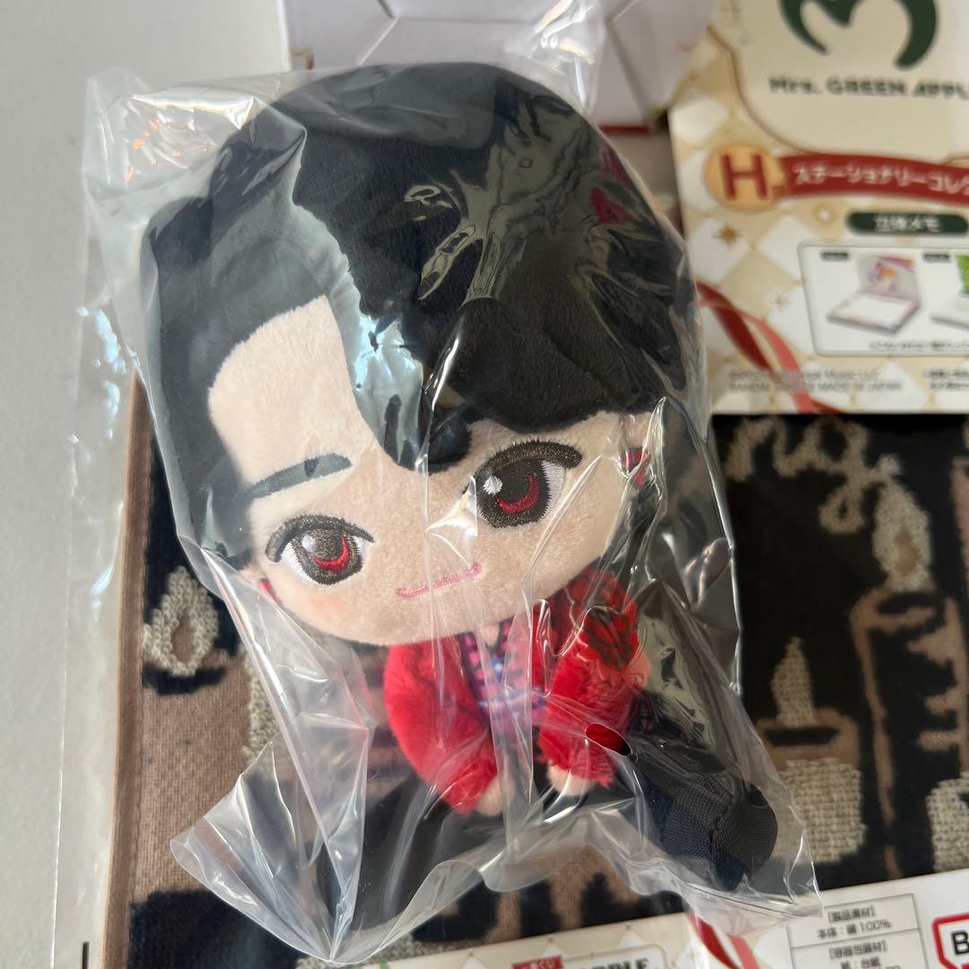 ミセス　一番くじ　Mrs.GREEN APPLE　A賞 大森元貴さん　タオル