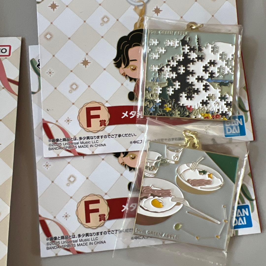 ミセス　一番くじ　Mrs.GREEN APPLE　A賞 大森元貴さん　タオル