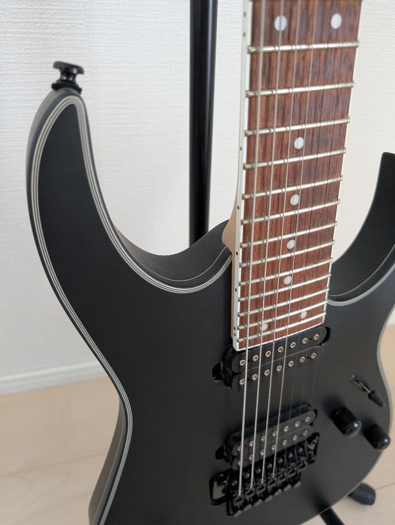 【美品】Ibanez 7弦ギター RG7320EX-BKF アイバニーズ