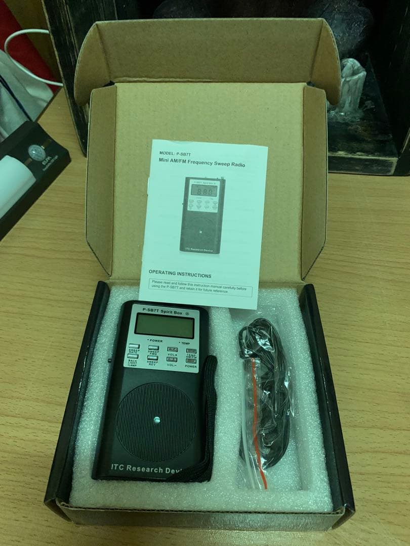 スピリットボックス 他 ゴーストハンティング機材